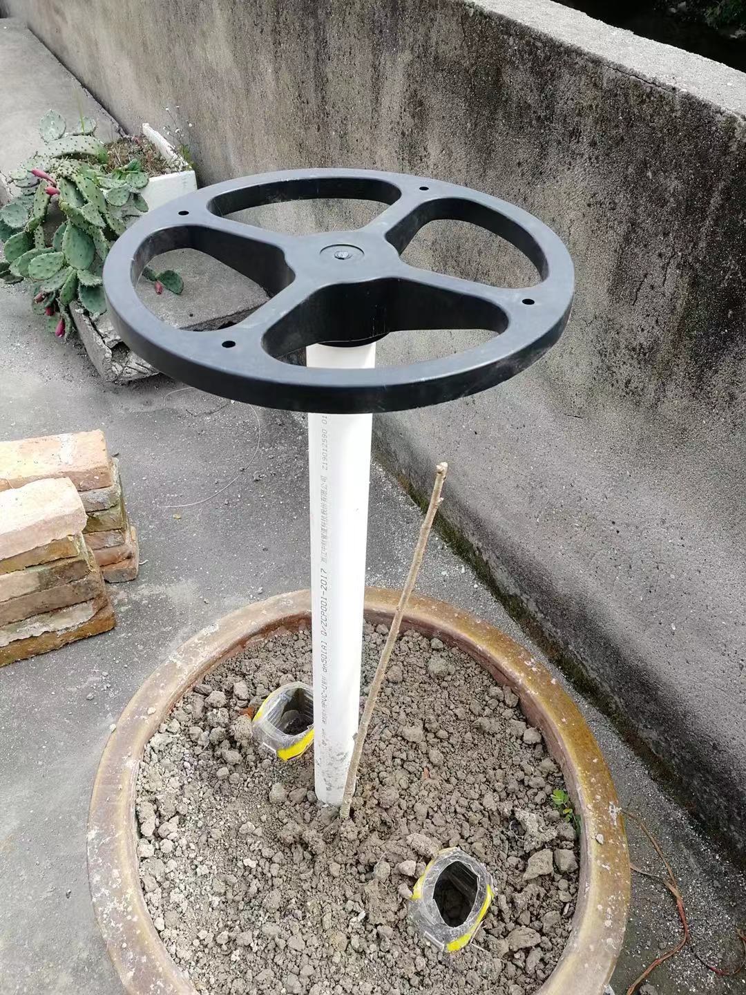 美佳悦圆形火龙果支架 散架 火龙果盆栽种植工具 农用支架