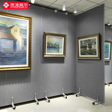 艺术板墙书画展板博物馆书画展墙艺术馆摄影展学校画展墙艺术板墙