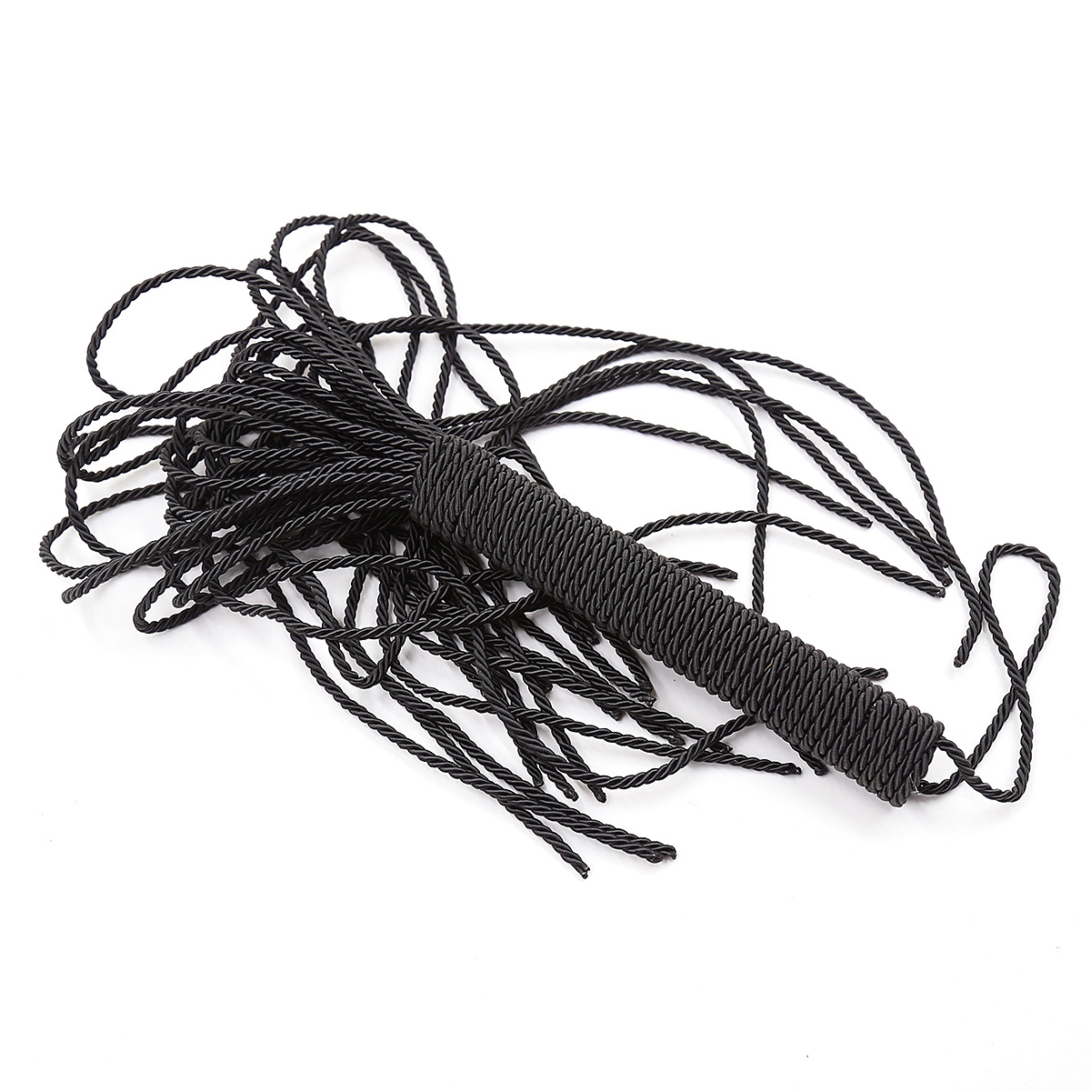 工厂店批发情趣用品尼龙丝皮鞭丝绳鞭子手工编织马鞭散鞭玩具演出