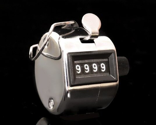 机械迷你按压手动计数器金属计数器 实验室计数器 人流统计计数器