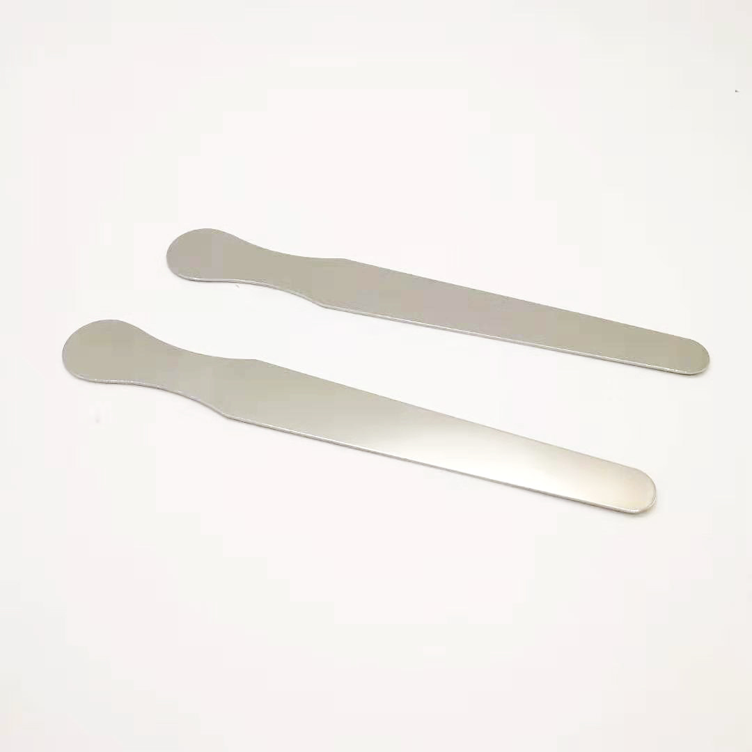 口腔齿科工具 牙科不锈钢压舌板 医用压舌板搅拌片加厚搅拌压舌板