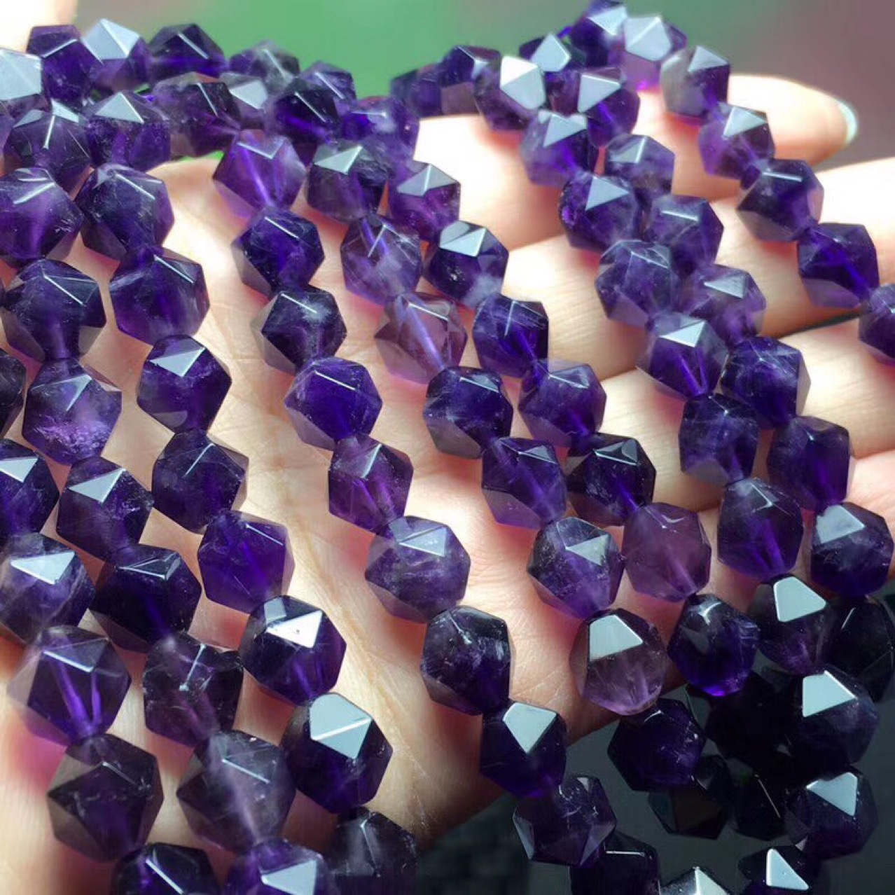 10mm颜色紫色产地中国材质水晶种类散珠商品属性快递0610请选择江苏