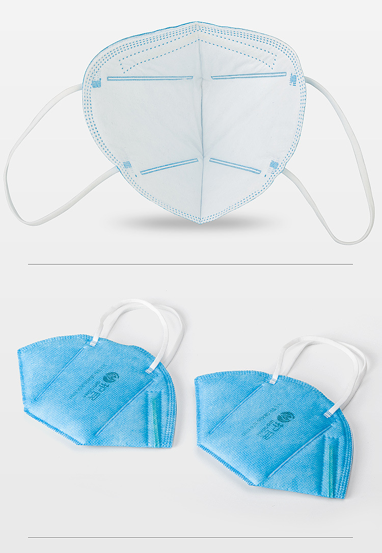 护民 货号 9600 材质 无纺布 常规颜色 蓝色 包装方式 袋装 口罩款式