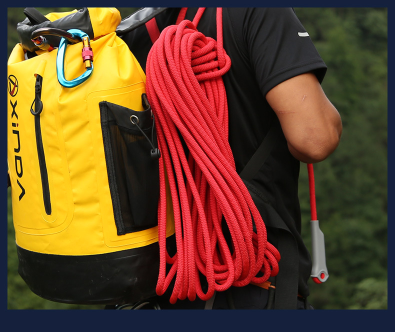 欣达户外登山绳安全绳攀岩绳救生绳子保险绳索野外求生装备用品