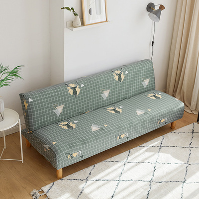 沙发罩弹力全包万能套简易折叠沙发床套全盖无扶手懒人沙发垫防滑
