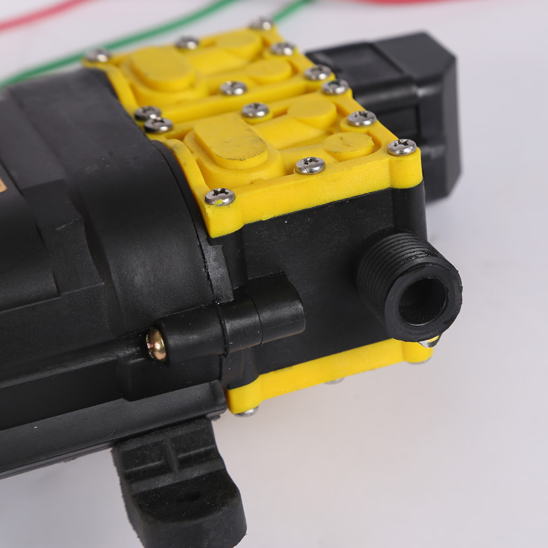 农用打药电动喷雾器水泵12v 隔膜泵高压自吸智能水泵批发