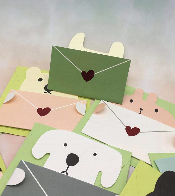 创意动物立体贺卡生日教师节贺卡卡片感恩节贺卡节日通用贺卡片