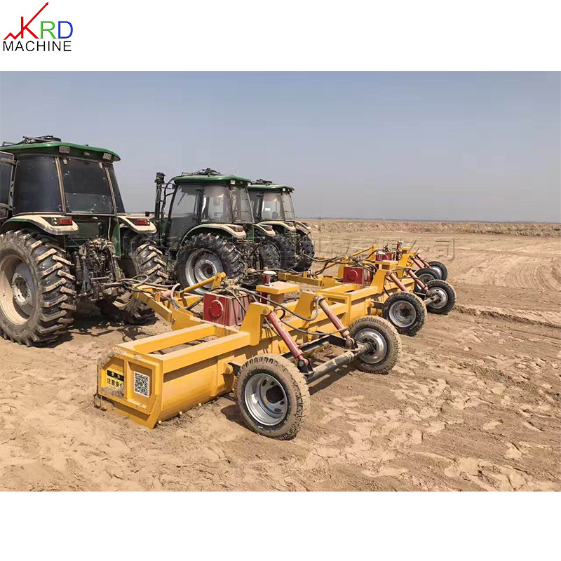 土地精细整平机 农田激光平地机 液压式土地推平机 自动刮土铲