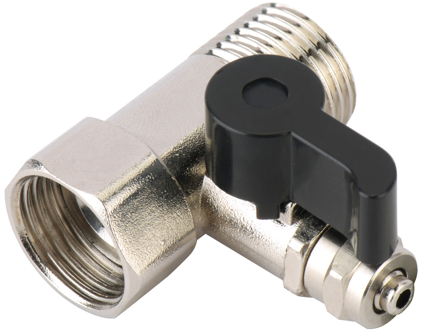 hb华标进水三通连体球阀4分转2分pe管分体三通球阀 家用净水器一