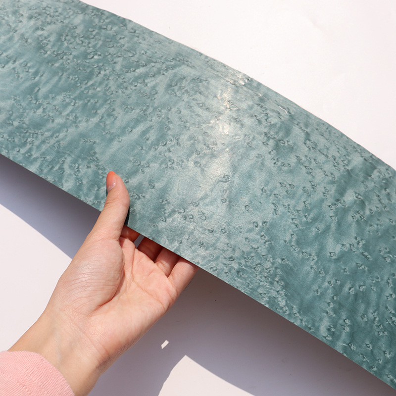 染色雀眼 孔雀绿 雀眼木皮染色木皮