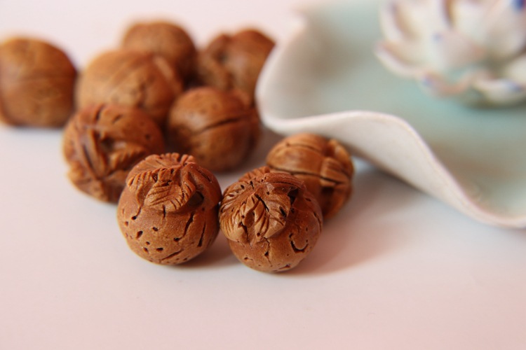 桃核文玩 桃胡雕刻工艺品 苹果 桃核工艺品 批发 配件饰品