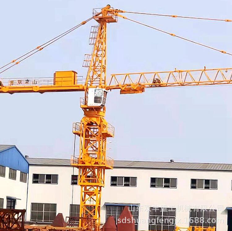 山东双丰牌 高层楼房 qtz125塔式起重机 施工建筑6015塔机 吊车
