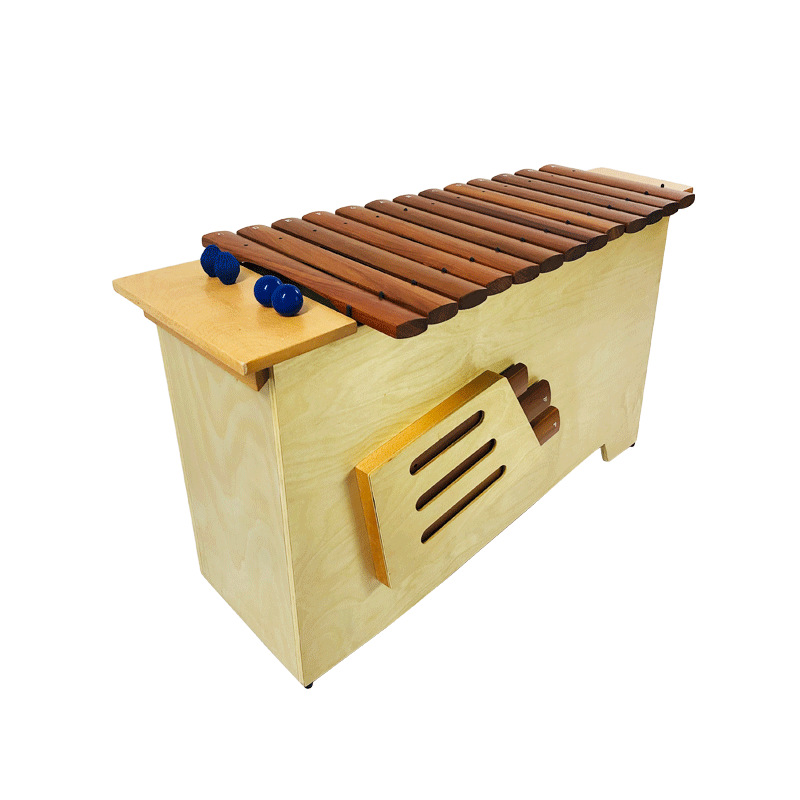 orffworld奥尔夫天地音条类打击乐器红檀木低音木琴