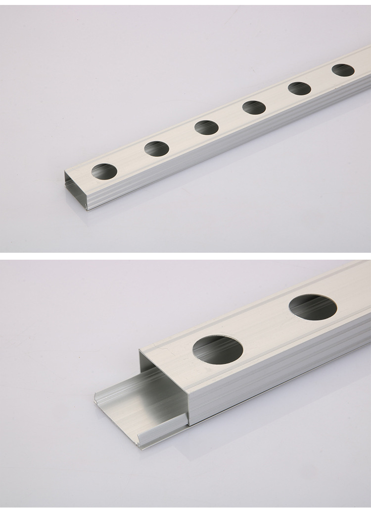 led像素灯点光源铝材二次封装 线条灯外壳套件洗墙灯铝槽可定制