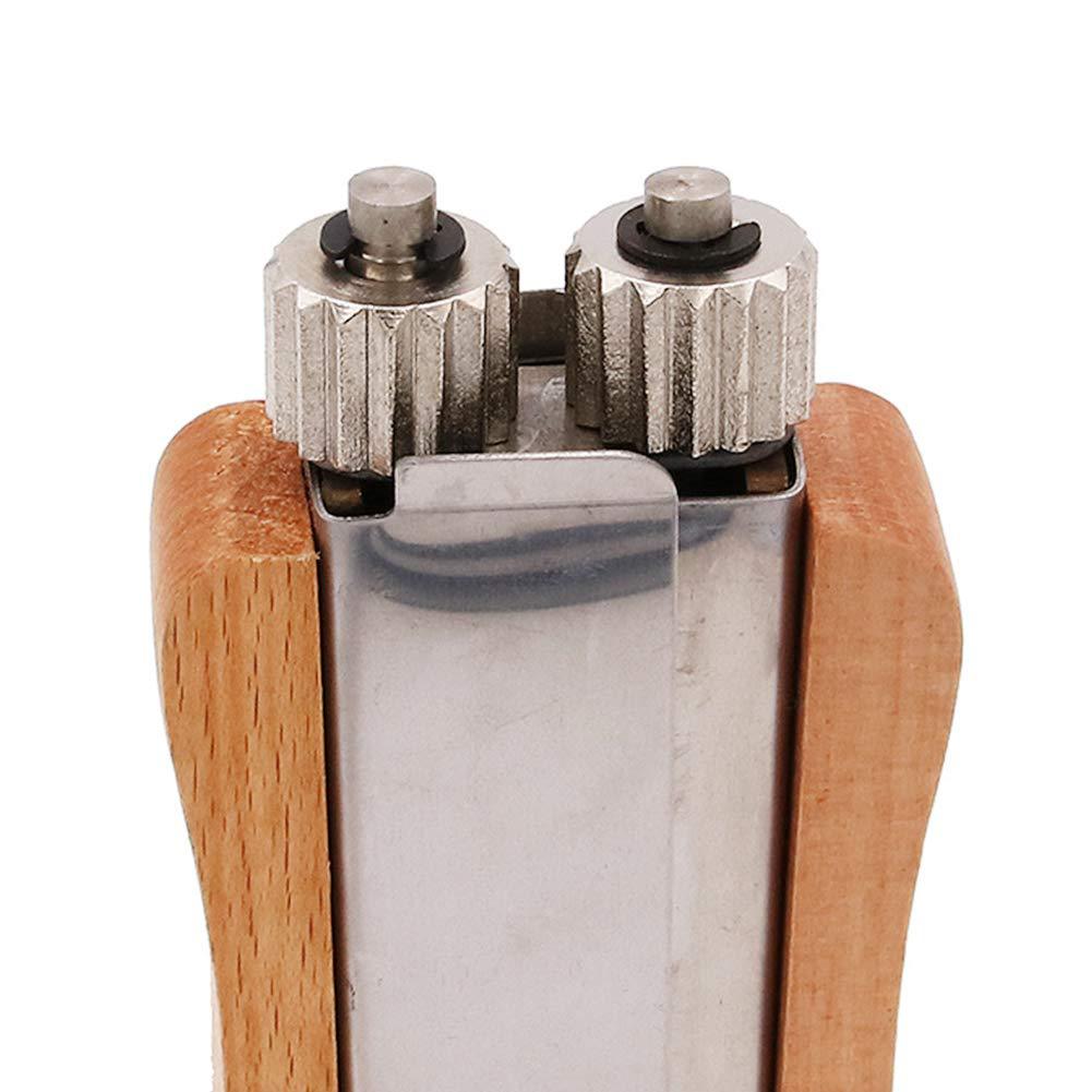 木柄不锈钢养蜂工具 巢框紧丝器 养蜂用穿铁丝收紧器 木柄紧丝器