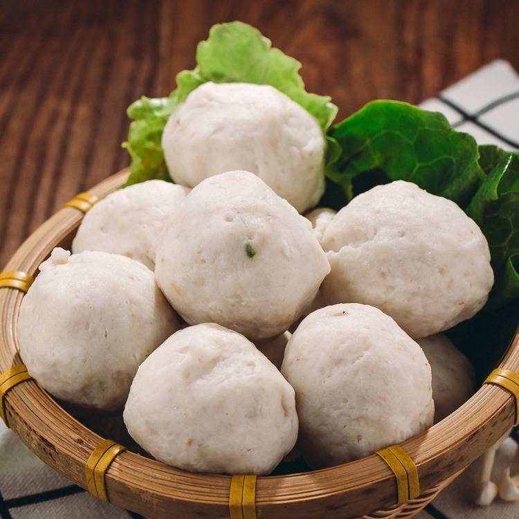 汕头鱼丸潮汕达濠鱼丸真空火锅麻辣烫食料食材广式鱼蛋麻辣烫500g