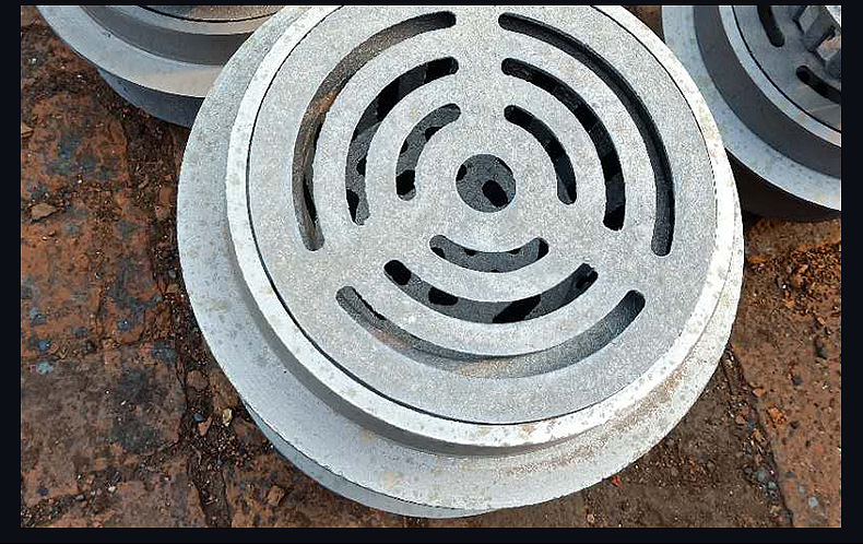 厂家供应铸铁直通式地漏 网筐式地漏 定制多规格铸铁地漏