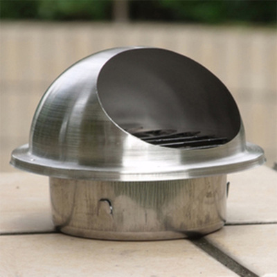 不锈钢风帽排气帽 防风帽外墙排风罩透气帽外气口管罩通风口