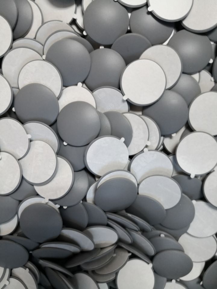 现货圆形硅胶脚垫灰色硅胶平垫圈硅胶垫片硅胶9488胶垫