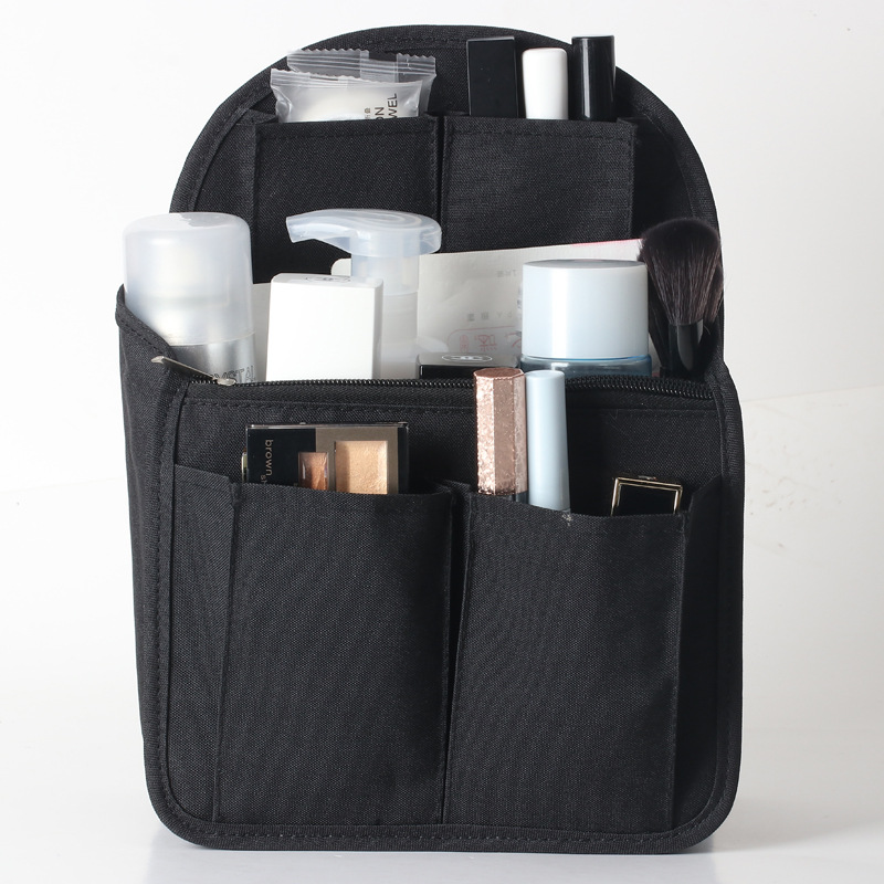 Korean Style Travel Backpack Women's Liner Bag Schoolbag Middle Bag Portable Organizing Folders Simple Large Capacity Buggy Bag