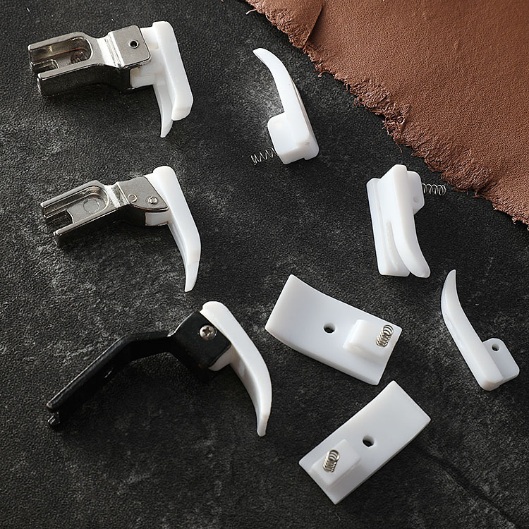 塑料缝纫机胶压脚缝纫机配件工业平车压脚底板铁氟龙压脚压脚皮