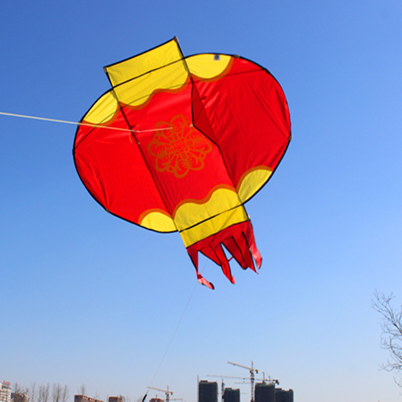 潍坊风筝批发新款灯笼风筝中国风成人儿童风筝微风易飞