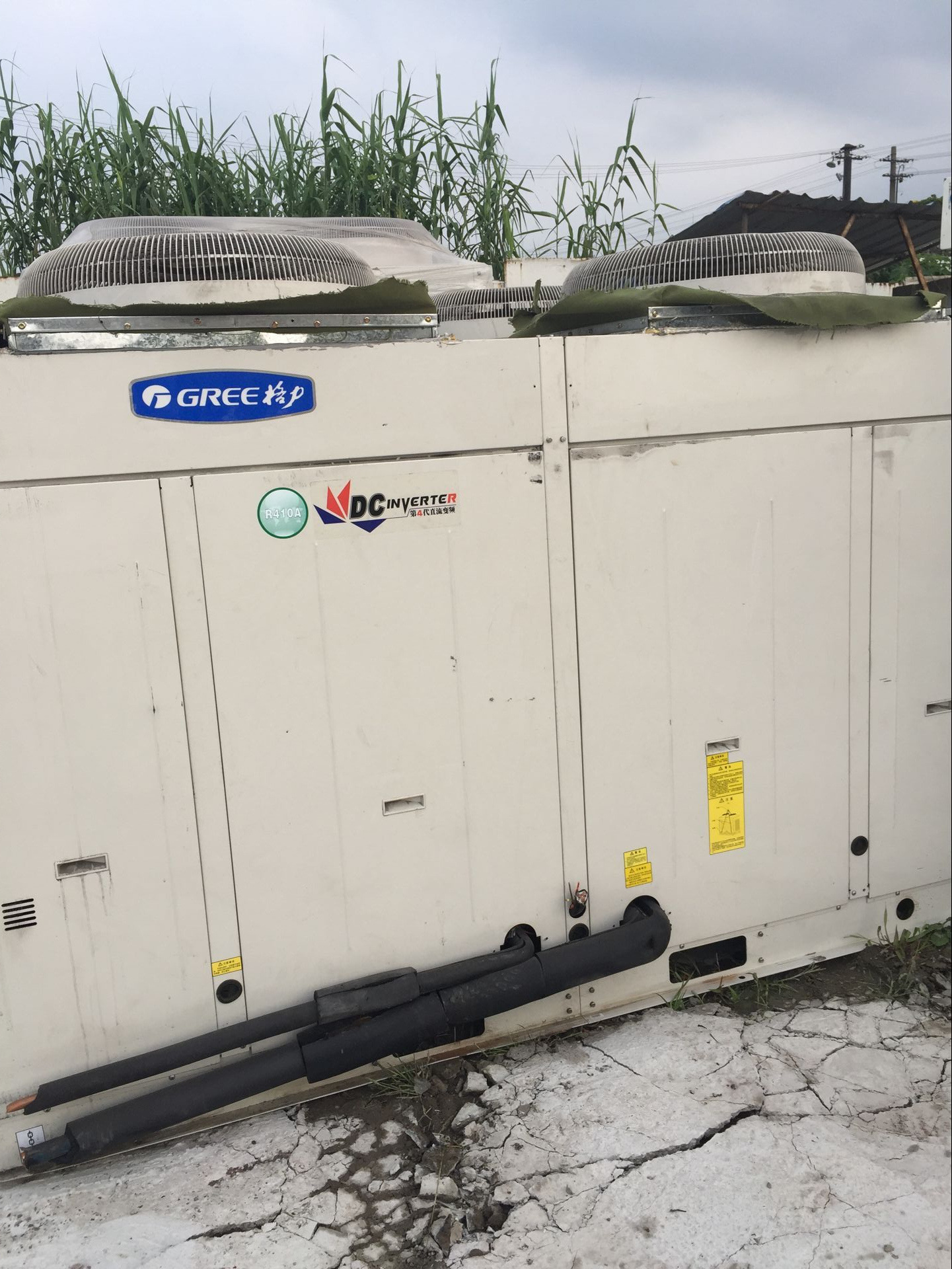 出售二手格力4代多联机32匹中央空调品质价格低长期合作价格面议