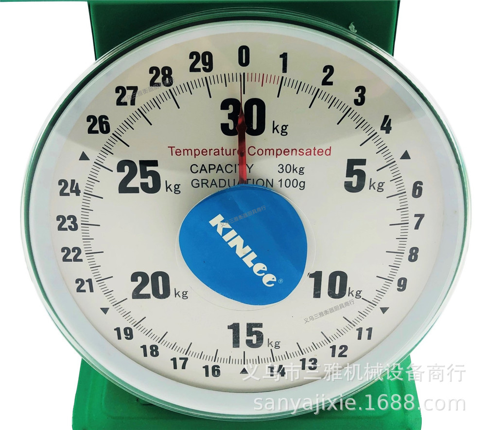金菊大型机械刻度盘式厨房秤 称30kg台秤大秤盘 外贸产品食品用称