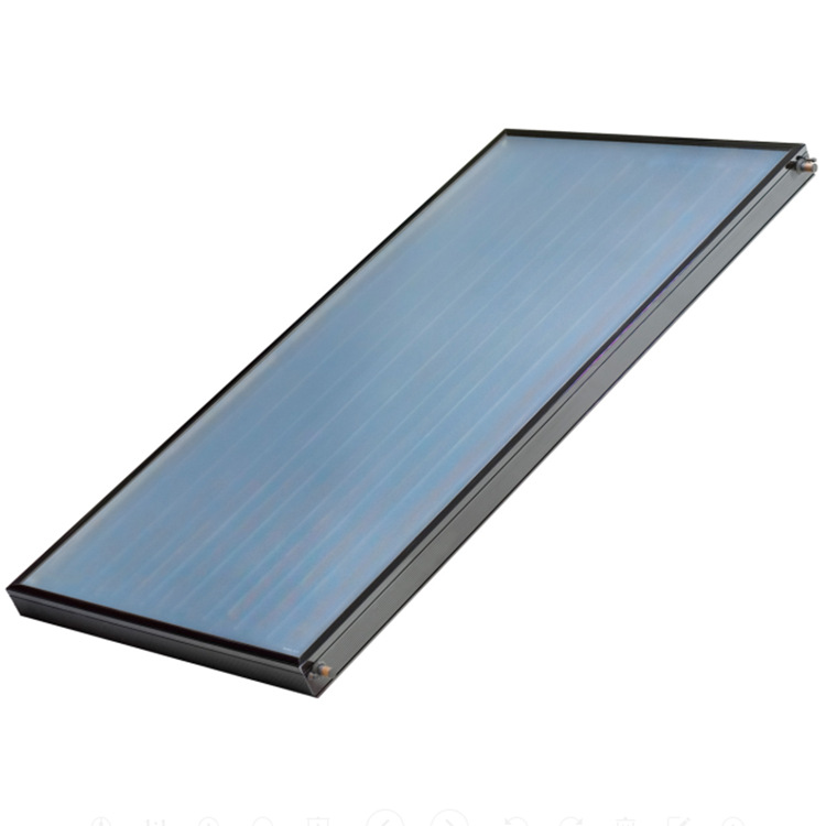 国产蓝钛家用2平方米工程用平板型太阳能集热器