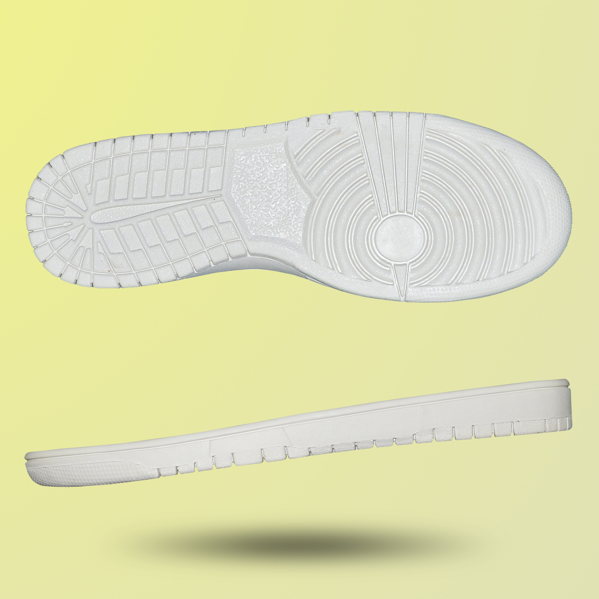 aj运动休闲男女款小白鞋滑板鞋橡胶鞋底 rubber sole 橡胶大底