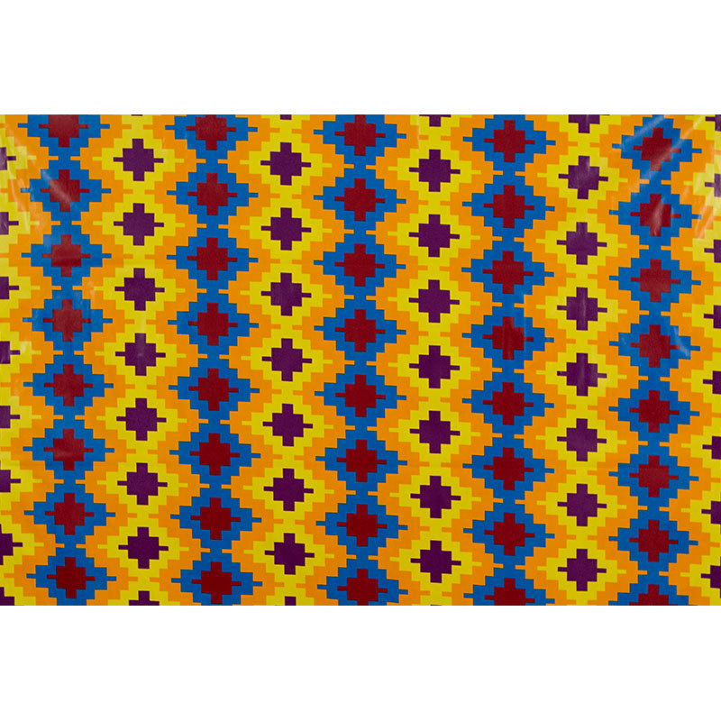Foreign Trade African Ethnic Fabric Cotton Double-Sided Cerecloth African Kent Pattern African Fabric
