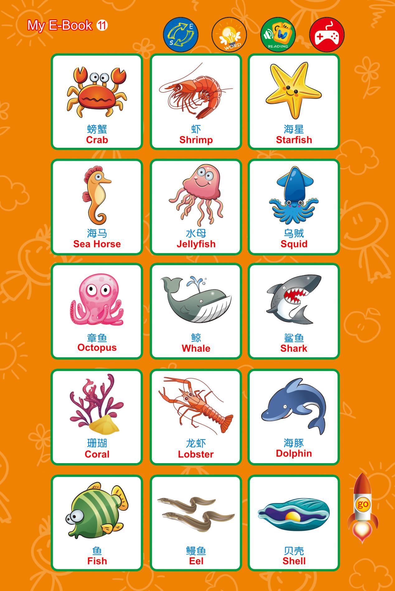 【环保材料】中文国语英语粤语儿童早教书发声书益智玩具有声挂图