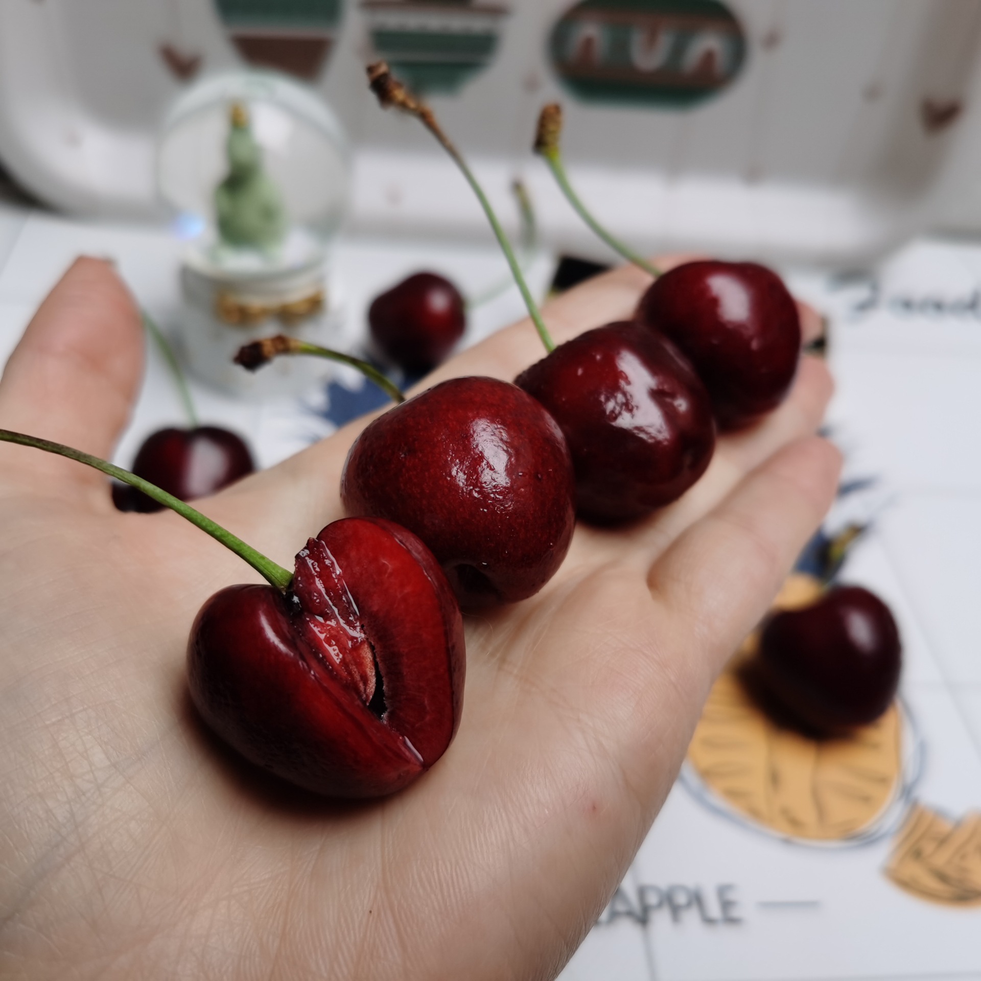 【顺丰空运】智利车厘子santina无损原箱5斤jj级别优质脆甜大果