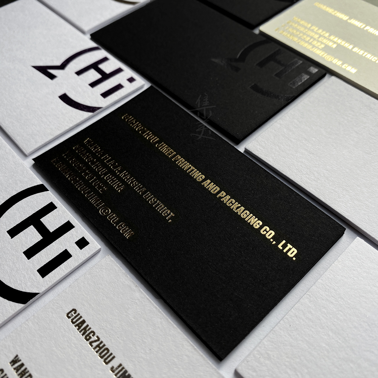 好评卡英文免费设计定做印刷 个性感谢信卡片 创意简约名片定制