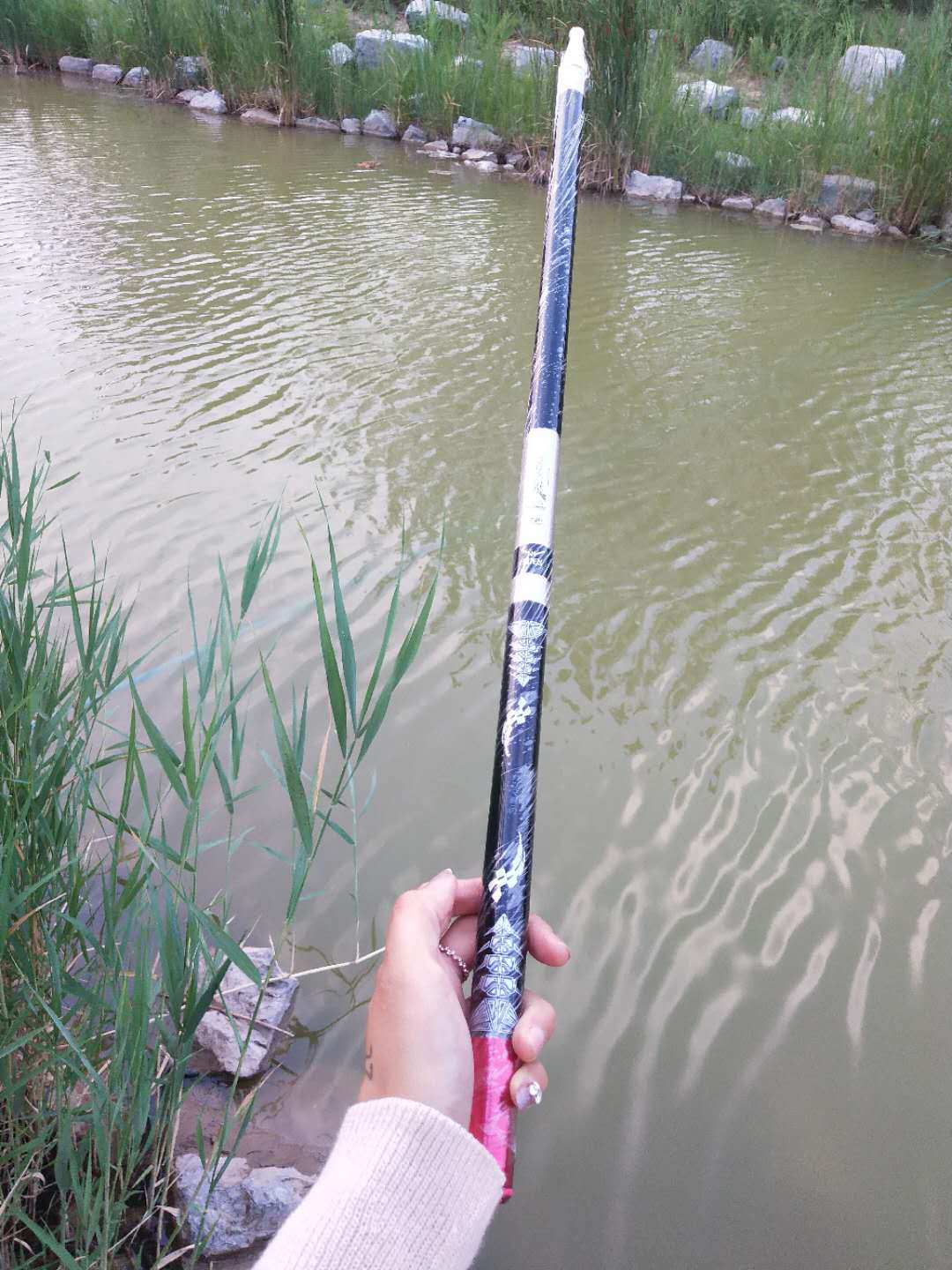 新款龙腾传19调7h大物竿 暴力杆青鱼竿超轻硬3.6 4.5 5.4米台钓竿