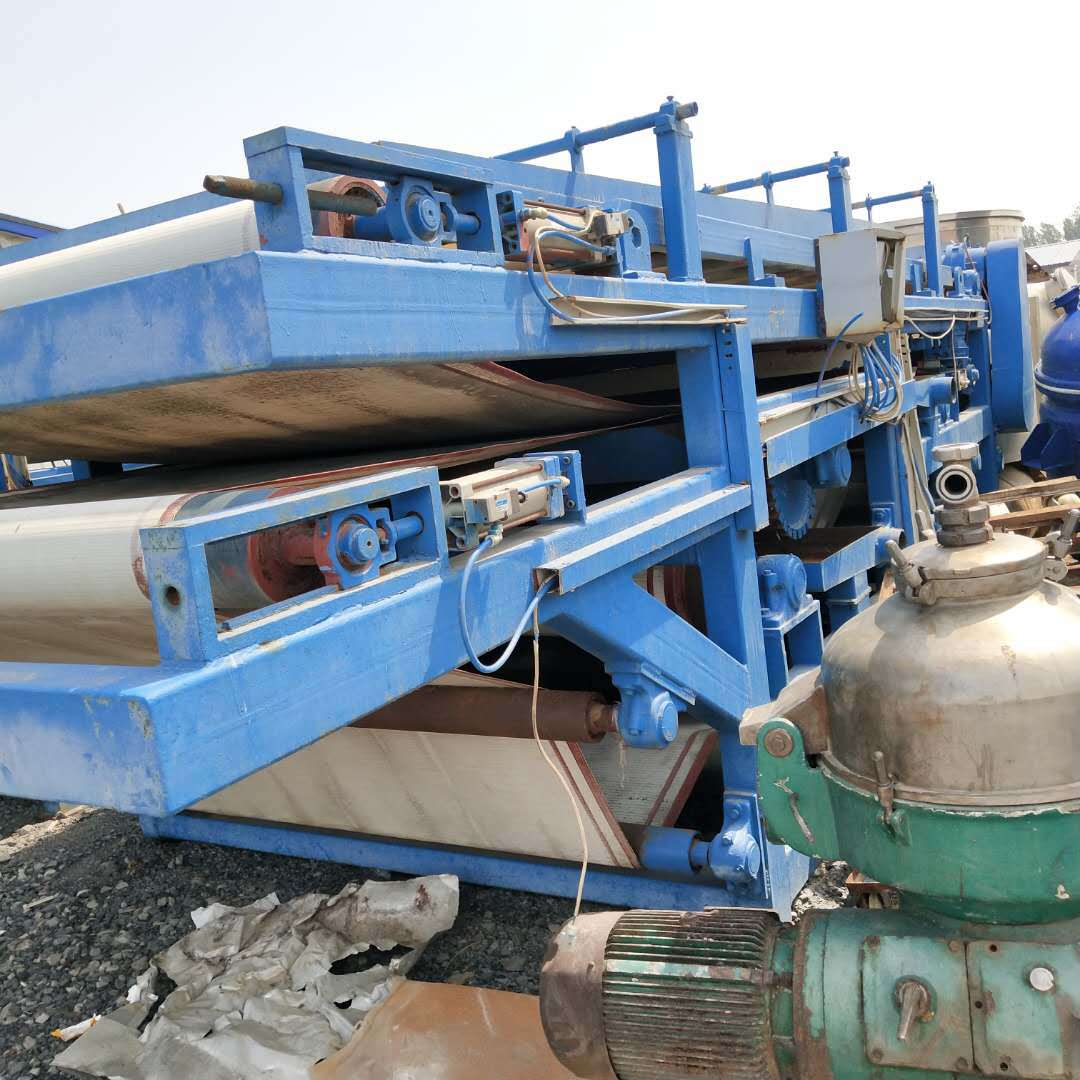 转让二手污泥脱水压滤机 带式淤泥脱水机 污泥带式浓缩一体机