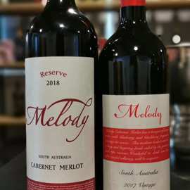 澳大利亚美乐迪melody cabernet merlot(换新标)干红葡萄酒