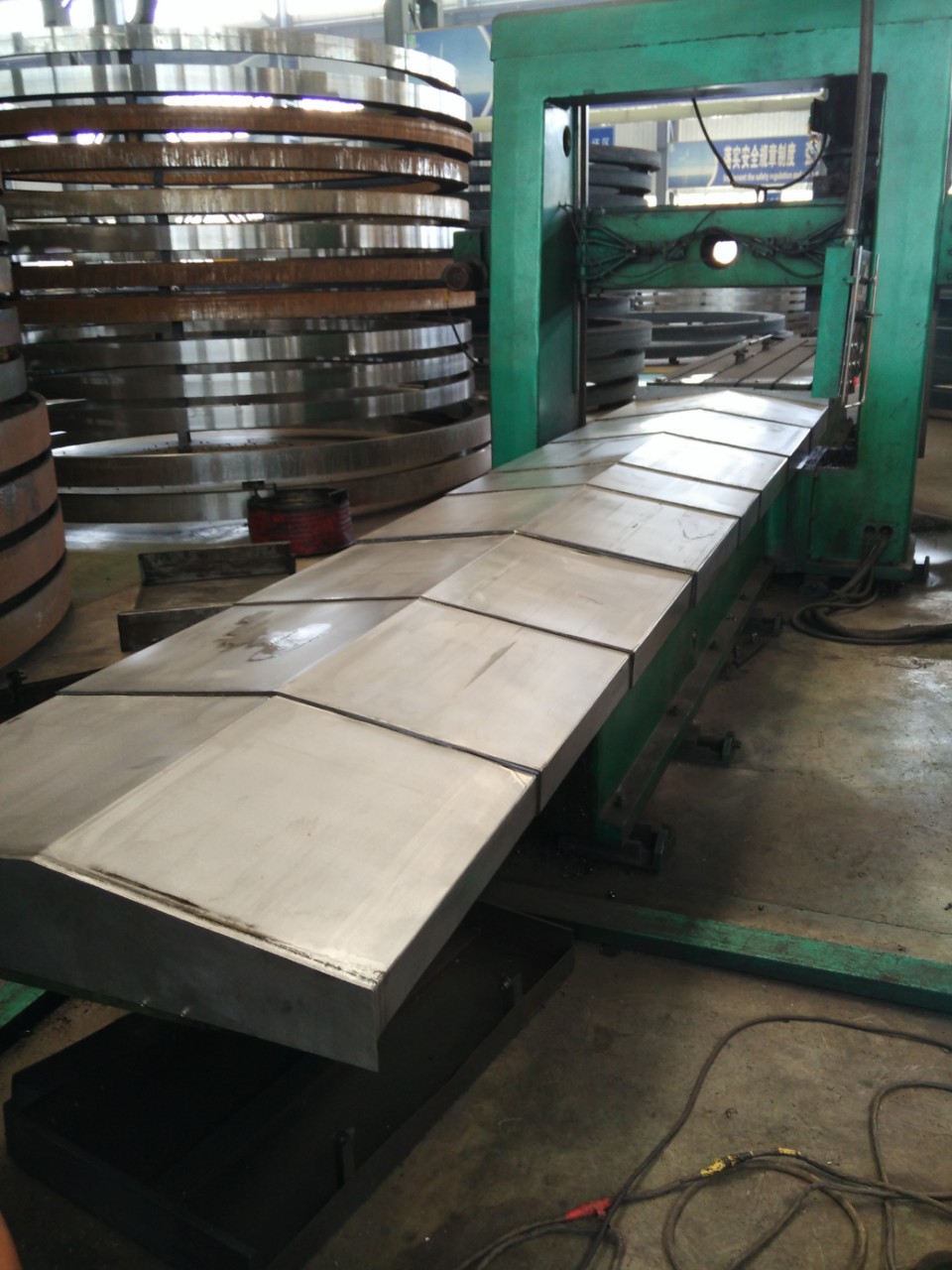 厂家制造6140数控车床床防护罩数控机床防护罩钢板防护罩生产加工