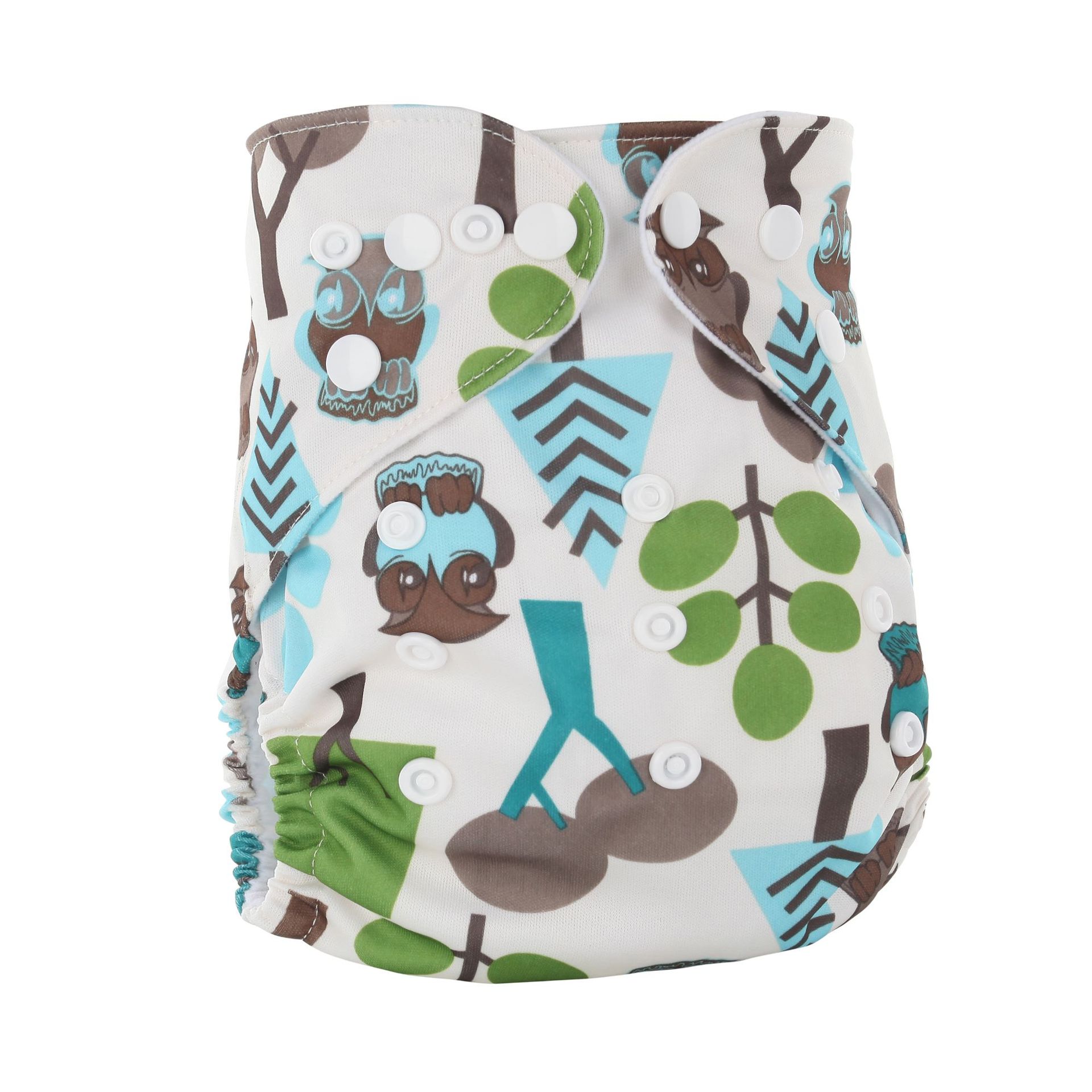 婴秀婴儿布尿裤可洗透气内裤尿布裤0-3岁宝宝尿不湿可兜尿