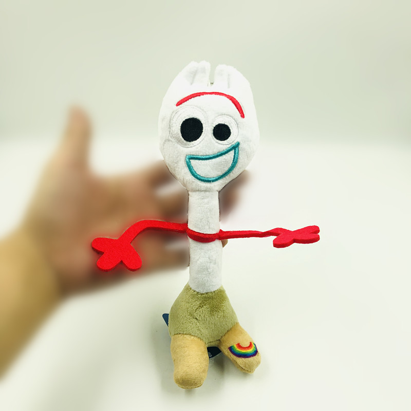 玩具总动员4forky叉子周边钢丝造型可爱毛绒公仔包包可爱挂件玩具