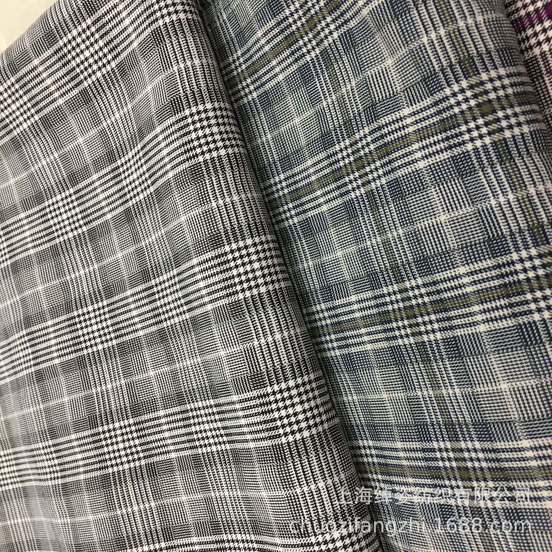 制服裙面料jk面料 裙子面料彩色格子布格子布料格子面料