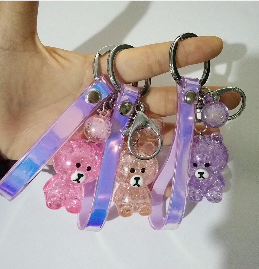 名称:气泡熊钥匙扣挂件 品牌:璐璐 重量:42g 适用