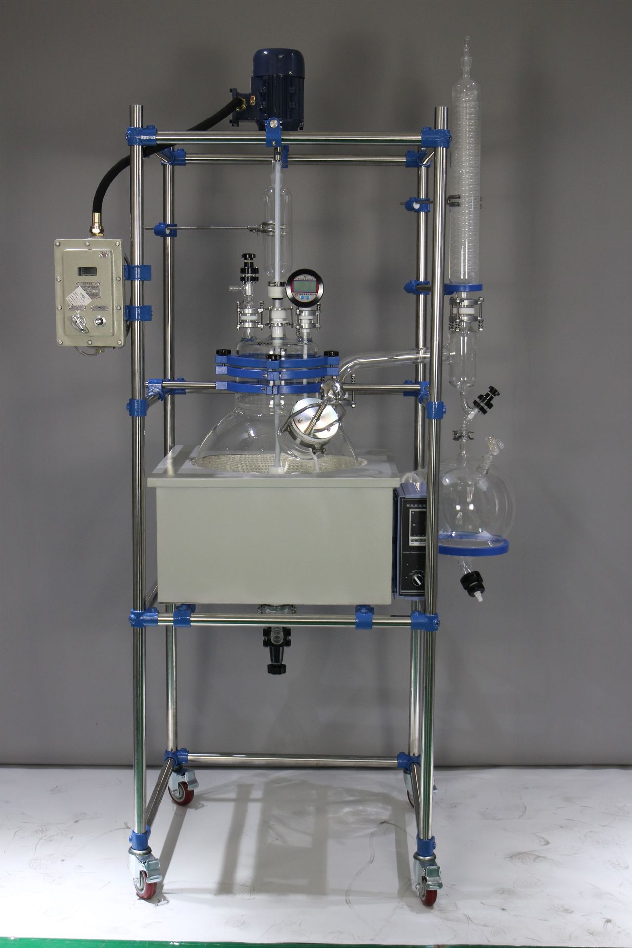 30l球形蒸馏反应釜33高硼硅玻璃反应釜