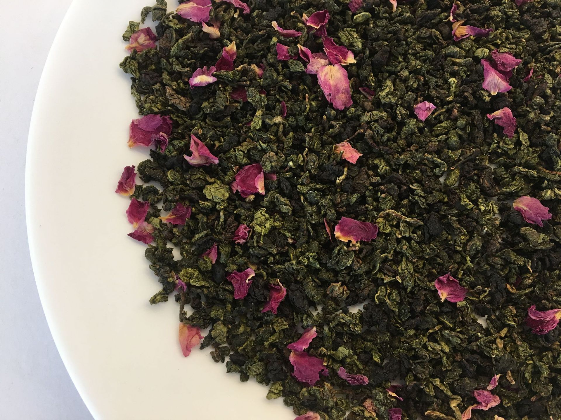 玫瑰乌龙茶玫瑰花茶水果茶茶底奶盖茶饮料店清香型乌龙桂花乌龙茶