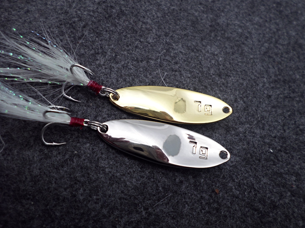 双曲亮片 银刀沉水米诺马口亮片金属路亚饵远投鱼饵fishing lures