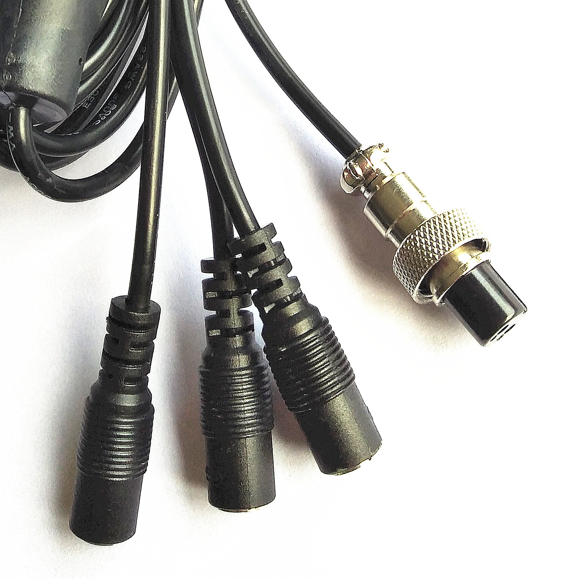 dc5525公/ 3*dc5521母 一拖三线 dc一出三线 dc5521线材