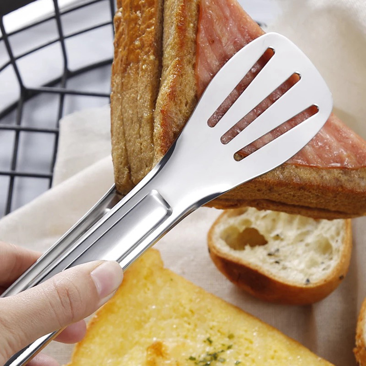 不锈钢面包夹 自助餐食品夹烧烤夹西餐厅多用意粉夹 厨房烹饪工具