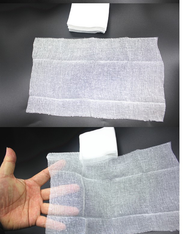 医用纱布块纱布块 8*10cm*8层200片 尺寸略有误差