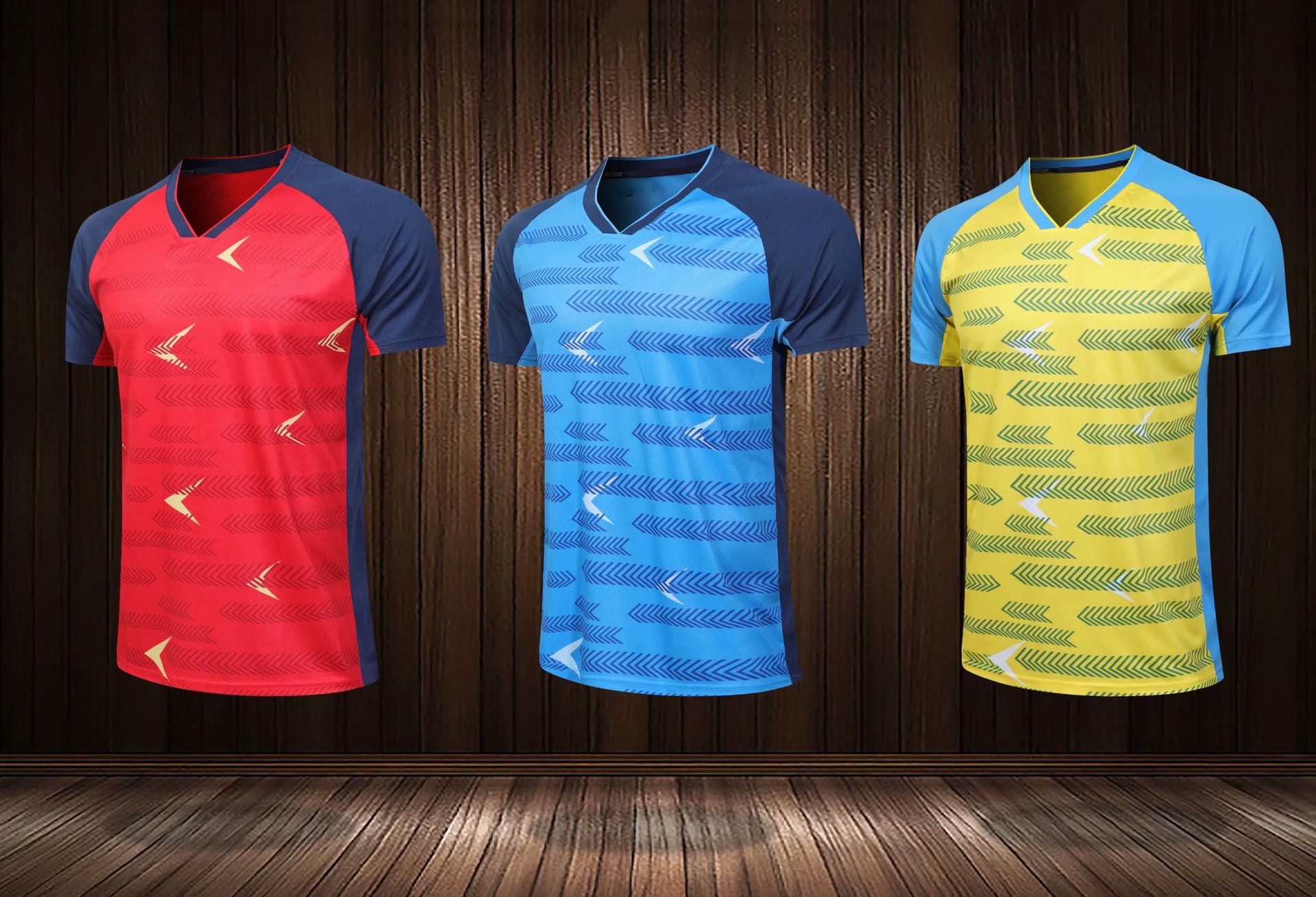 羽毛球服上衣 圆领速干毽球服短袖比赛服t恤 定制 儿童同款