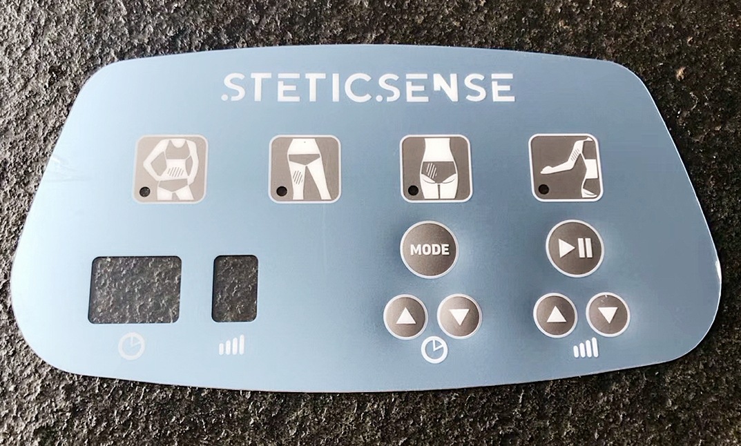 丝印磨砂透明pvc凹凸按键 机械机器控制面板pc面贴 不干胶厂家